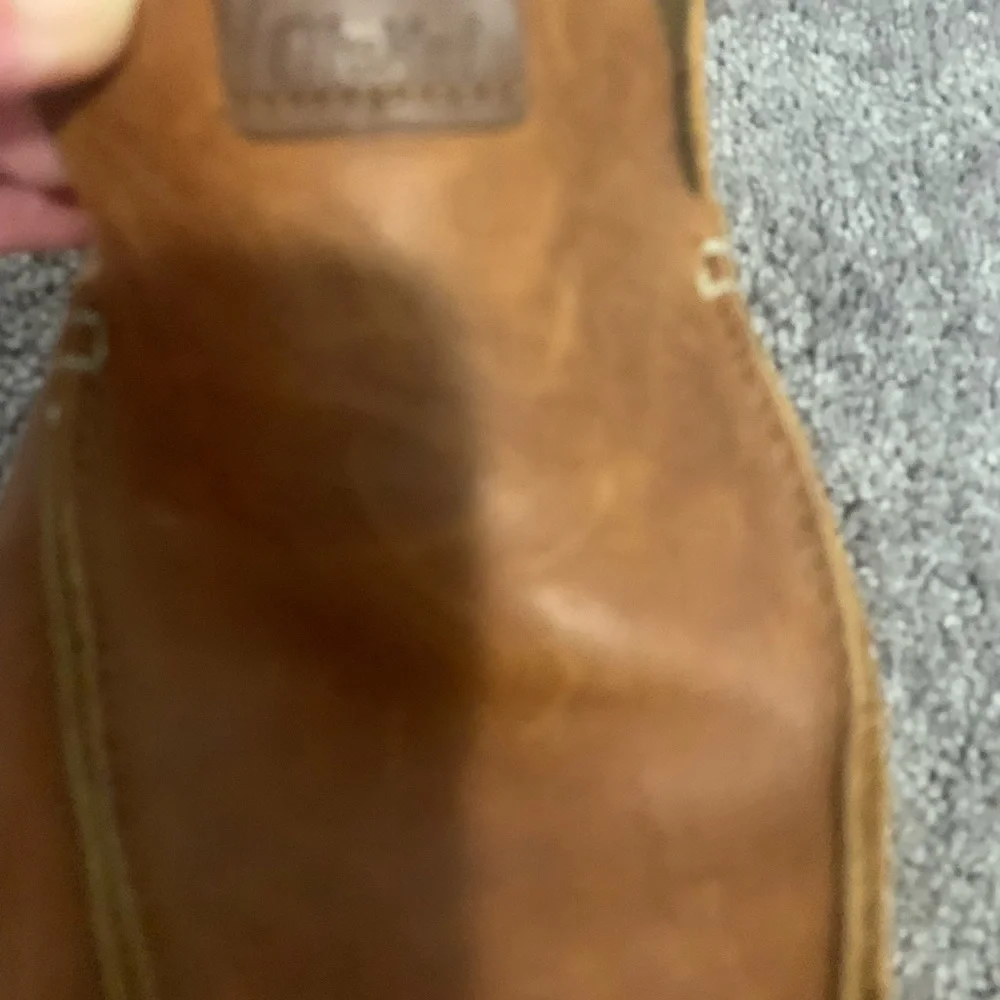 OluKai Nalukia Men's Brown Leather Slip-Ons comfort business casual slip on bea